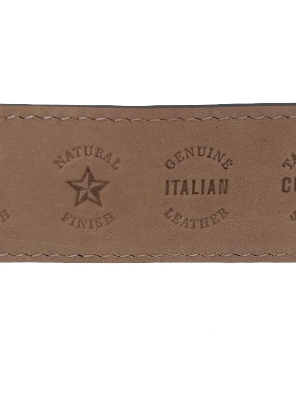 Links & Kings Italian Nubuck Leather Golf Belt Gray Handcrafted 50” XL XXL 46